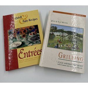 Quick & Easy Recipes Entrées  and Grilling Favorites MADD Fundraiser Cook Books